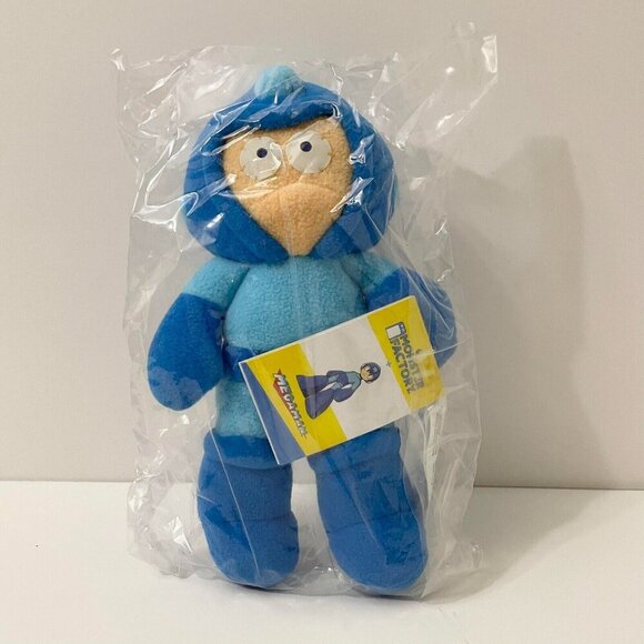Megaman Monster Factory Capcom 8 Inch Plush Stuffed Animal Toy - Picture 1 of 16